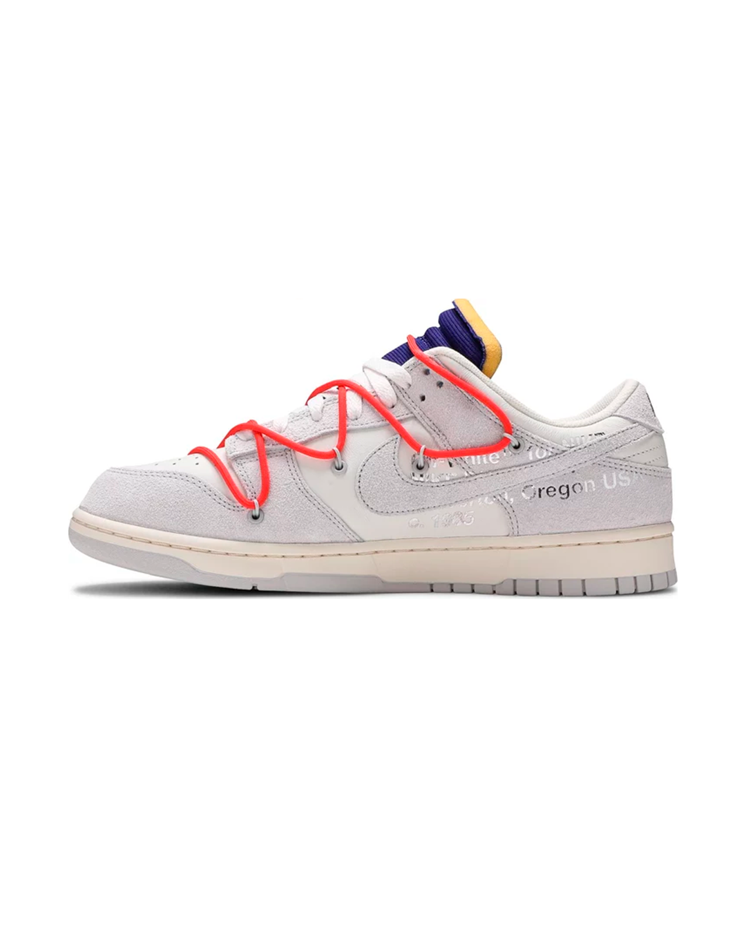NIKE OFF WHITE x DUNK LOW 'LOT 13 OF 50' HOMBRE
