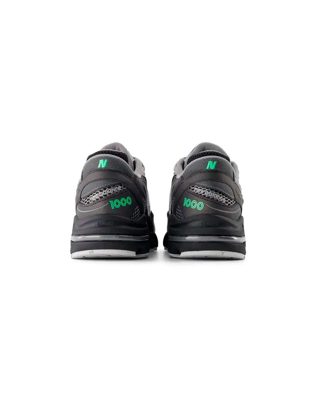 NEW BALANCE 1000 BLACK/DARK SILVER METALLIC HOMBRE