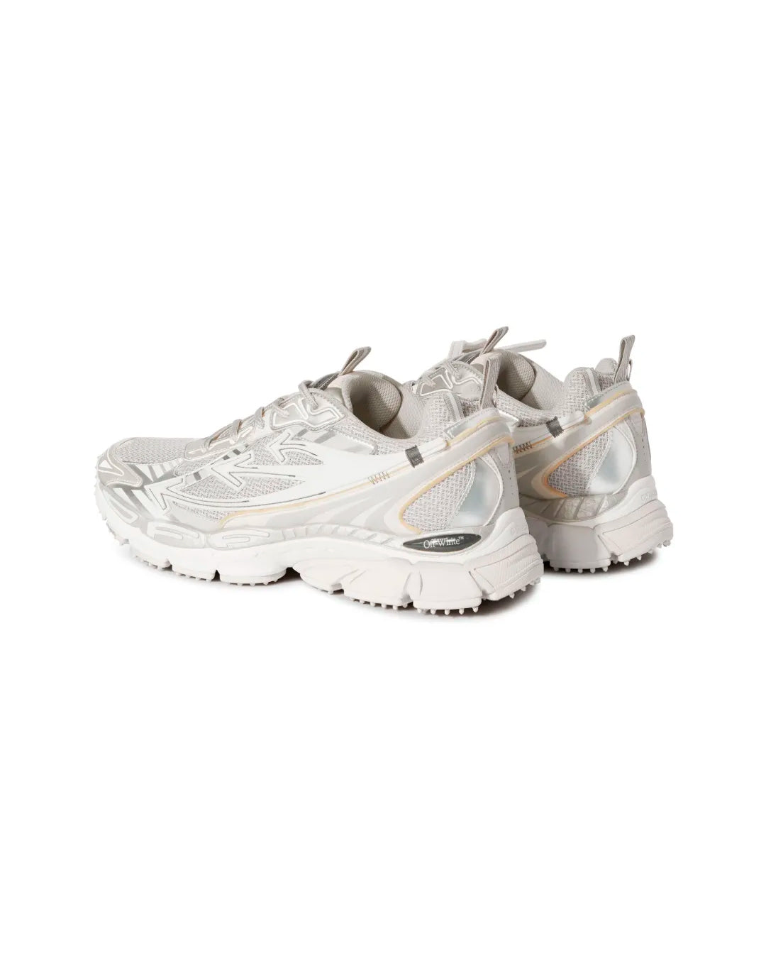 OFF-WHITE BE RIGHT BACK RUNNING 'TRIPLE WHITE' HOMBRE