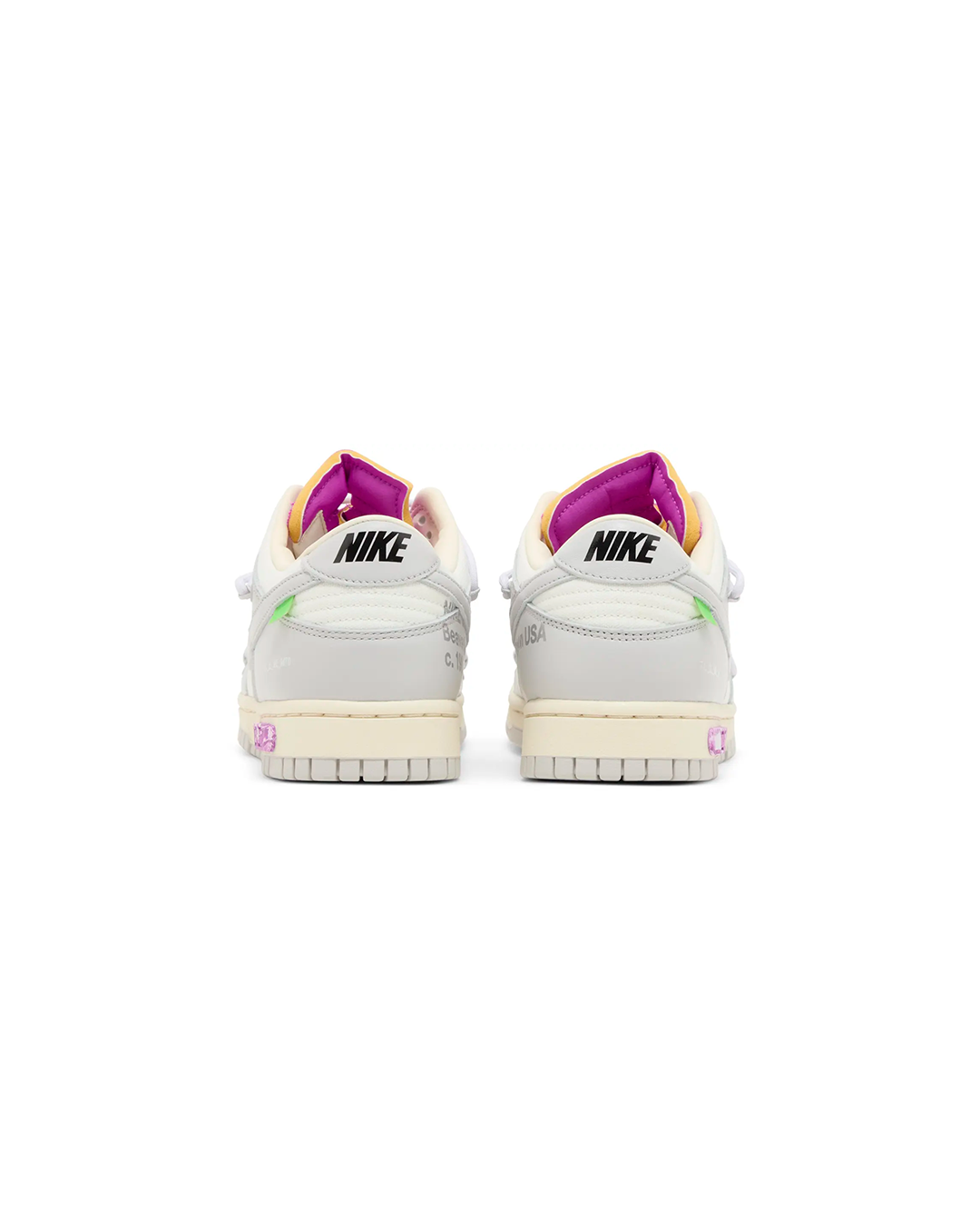 NIKE OFF WHITE x DUNK LOW 'LOT 03 OF 50' HOMBRE