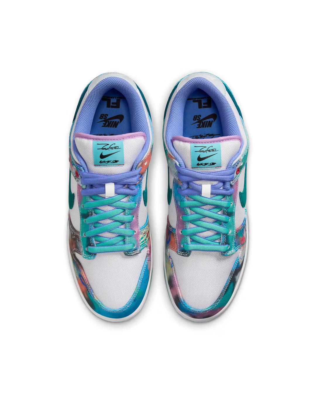 NIKE DUNK SB LOW FUTURA LABORATORIES BLEAHED AQUA HOMBRE