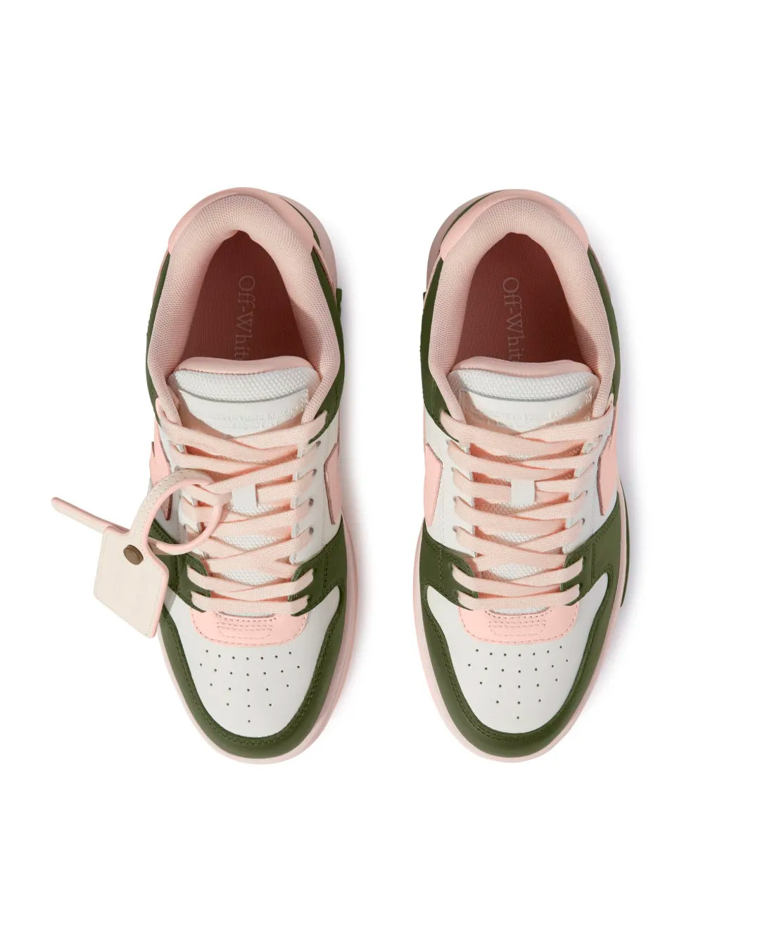 OFF-WHITE OUT OF OFFICE MILITARY GREEN PINK MUJER