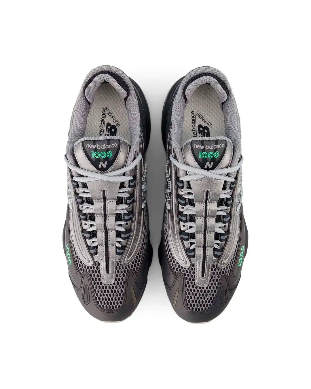 NEW BALANCE 1000 BLACK/DARK SILVER METALLIC HOMBRE