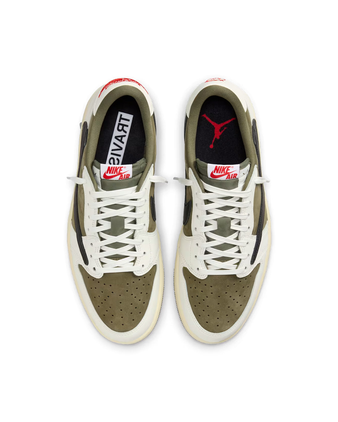NIKE JORDAN 1 RETRO LOW OG SP TRAVIS SCOTT MEDIUM OLIVE HOMBRE