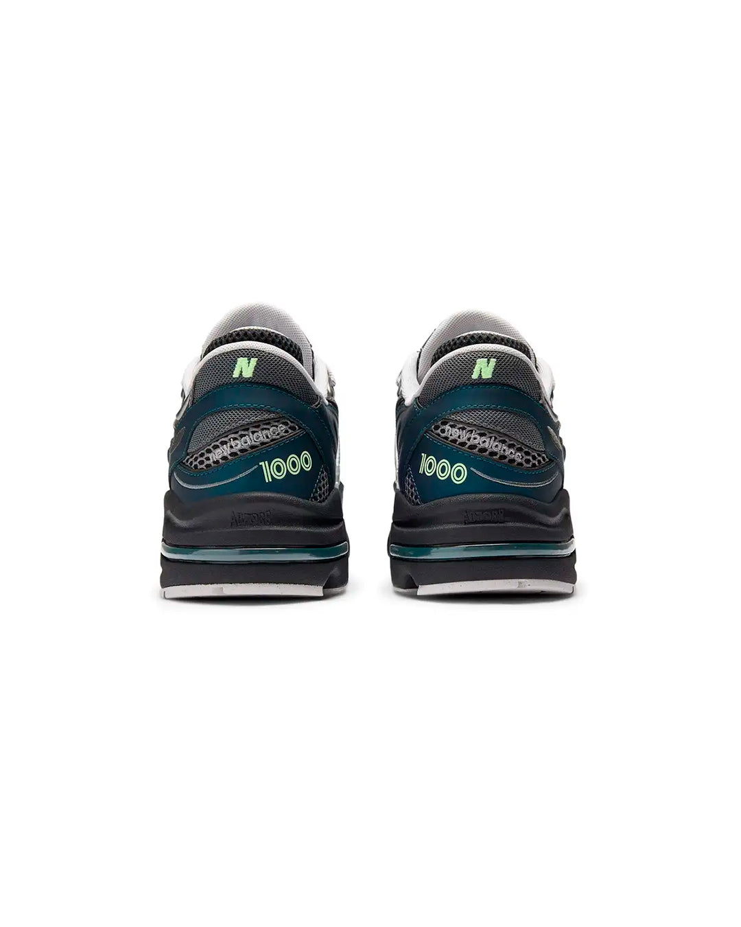 NEW BALANCE 1000 DEEP OCEAN AND DARK SILVER METALLIC HOMBRE