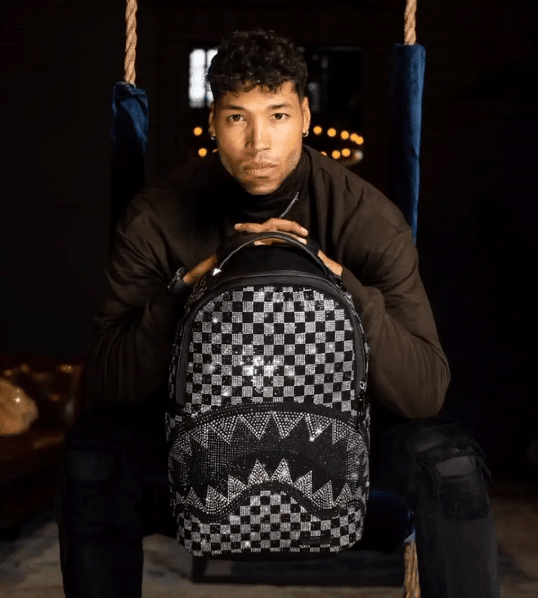 MOCHILA SPRAYGROUND CHECKERED TRINITY DLXSF