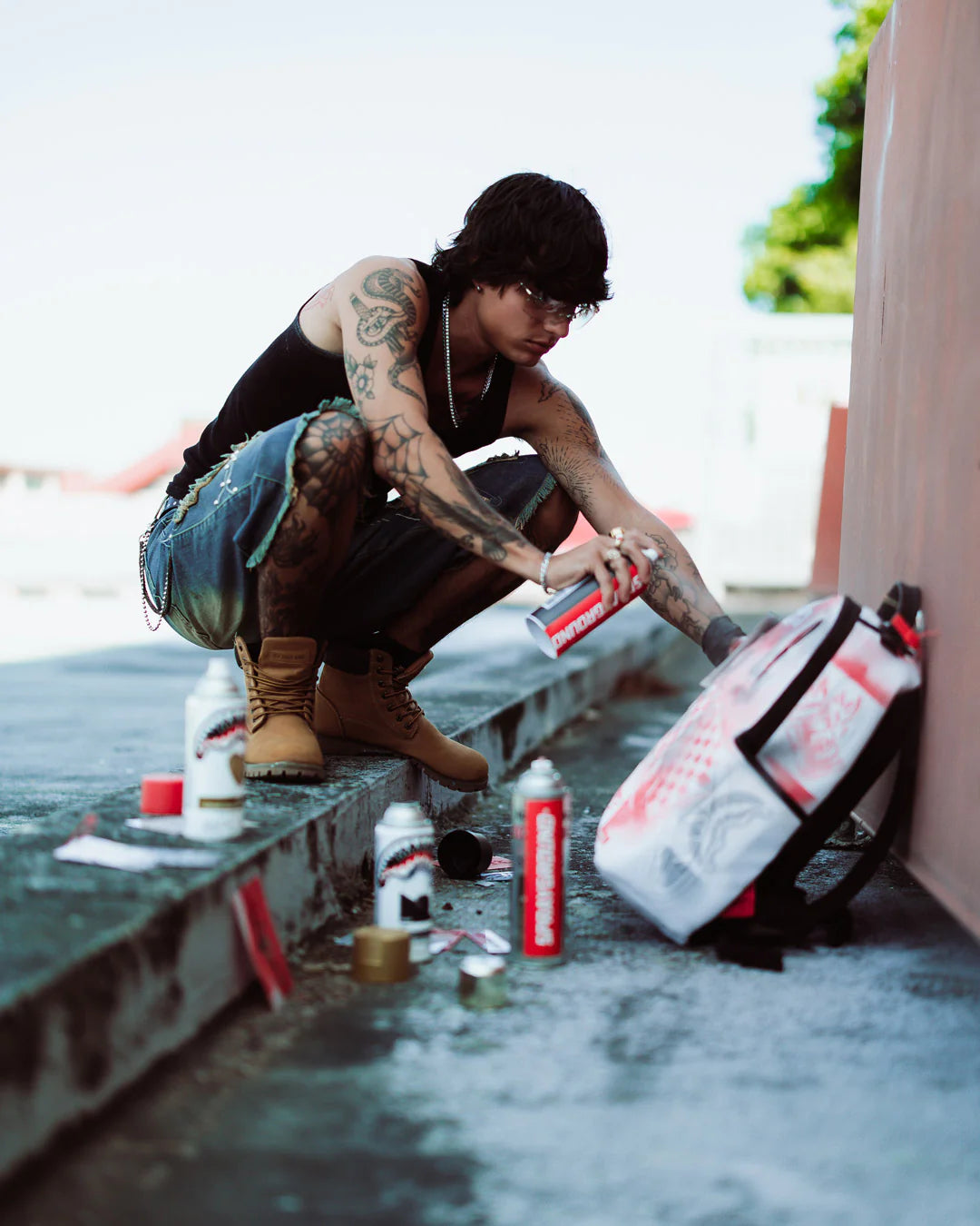 MOCHILA SPRAYGROUND DLX SPRAYPAINT YOUR OWN SPRAYGROUND