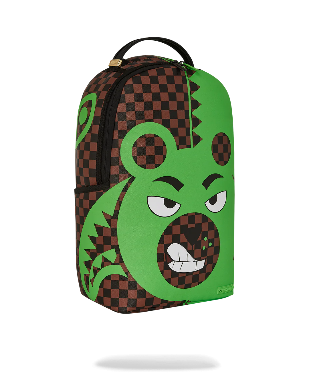 MOCHILA SPRAYGROUND DLXSV GREEN MONEY BEAR SPLIT