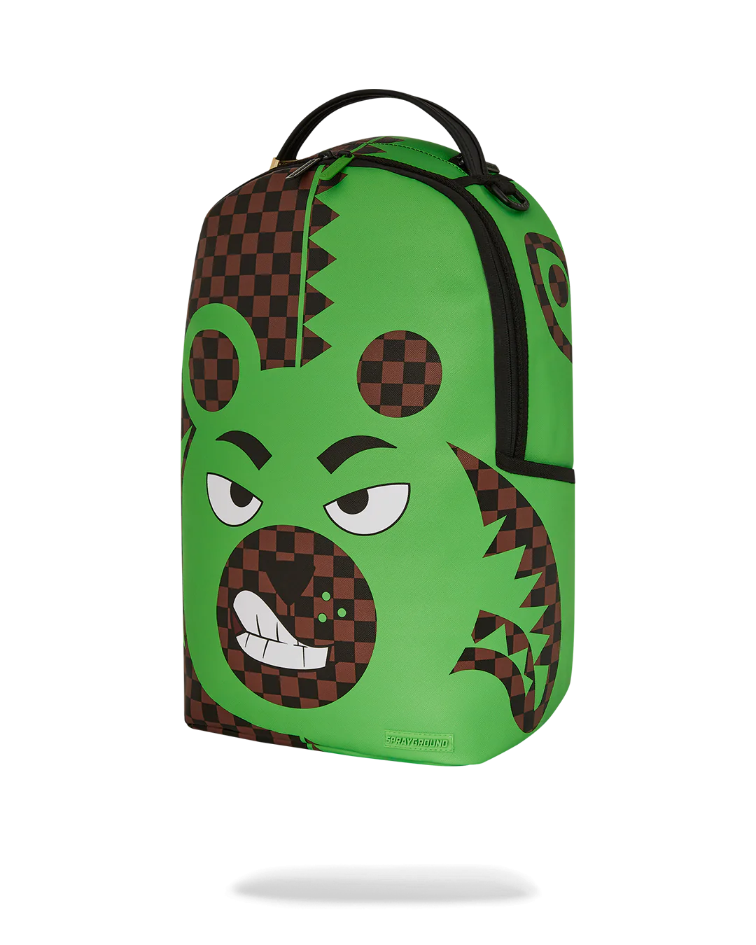 MOCHILA SPRAYGROUND DLXSV GREEN MONEY BEAR SPLIT