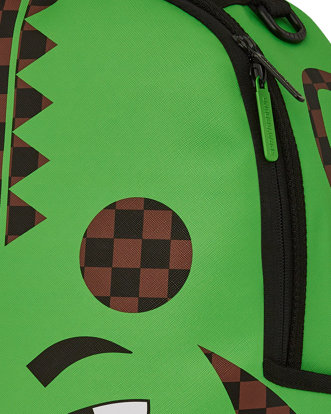 MOCHILA SPRAYGROUND DLXSV GREEN MONEY BEAR SPLIT