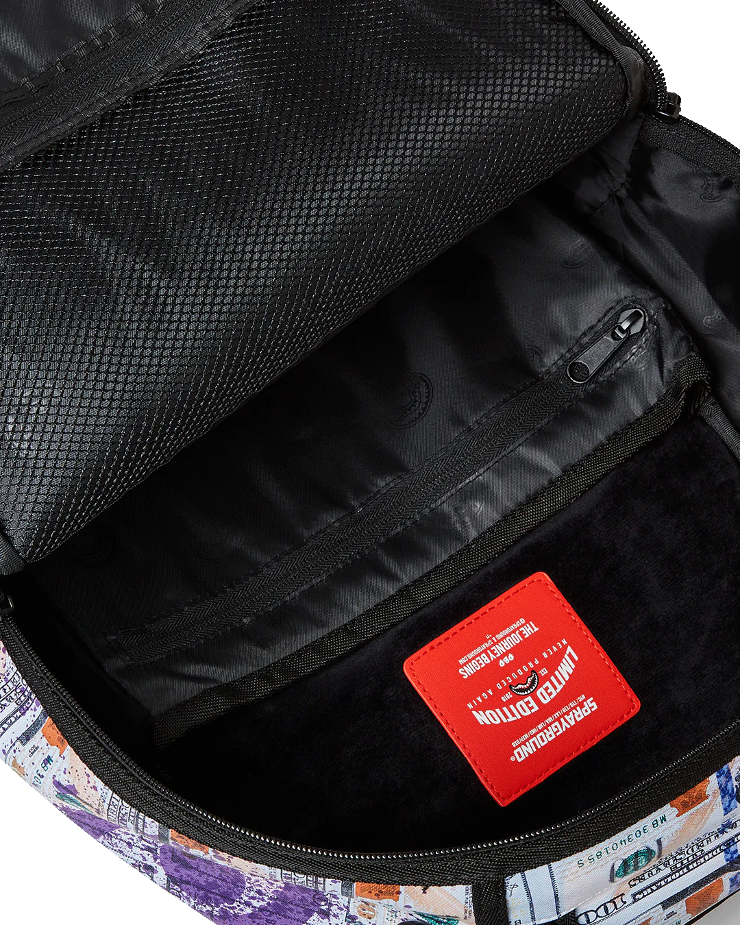 MOCHILA SPRAYGROUND DLXSV MONEY SPLAT
