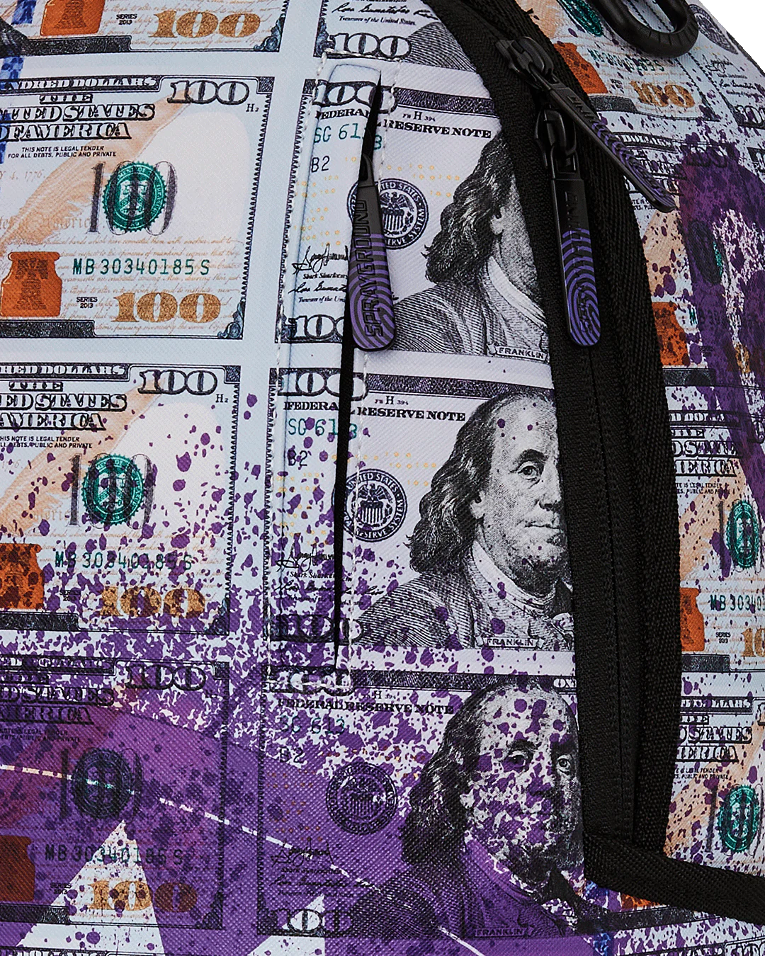 MOCHILA SPRAYGROUND DLXSV MONEY SPLAT