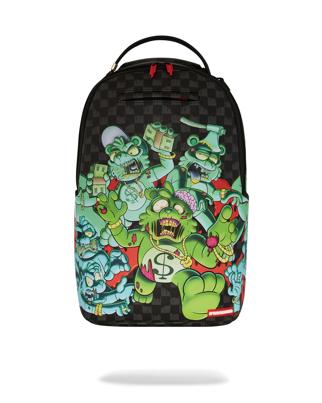 MOCHILA SPRAYGROUND DLXSV ZOMBIE BEAR BLACK SIP