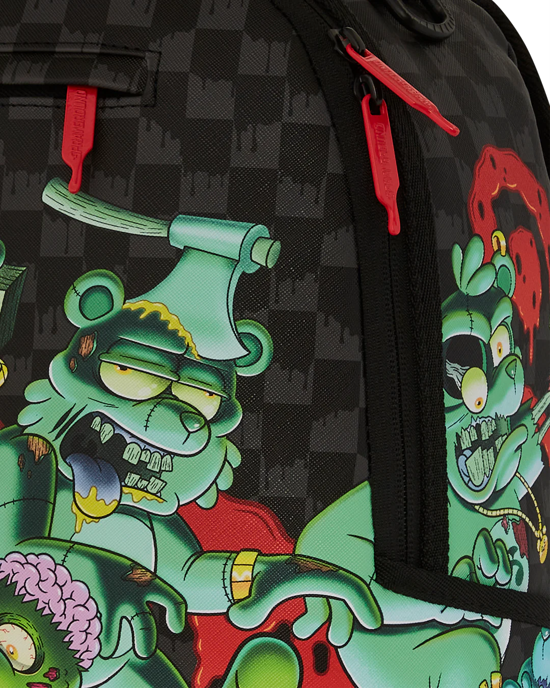 MOCHILA SPRAYGROUND DLXSV ZOMBIE BEAR BLACK SIP