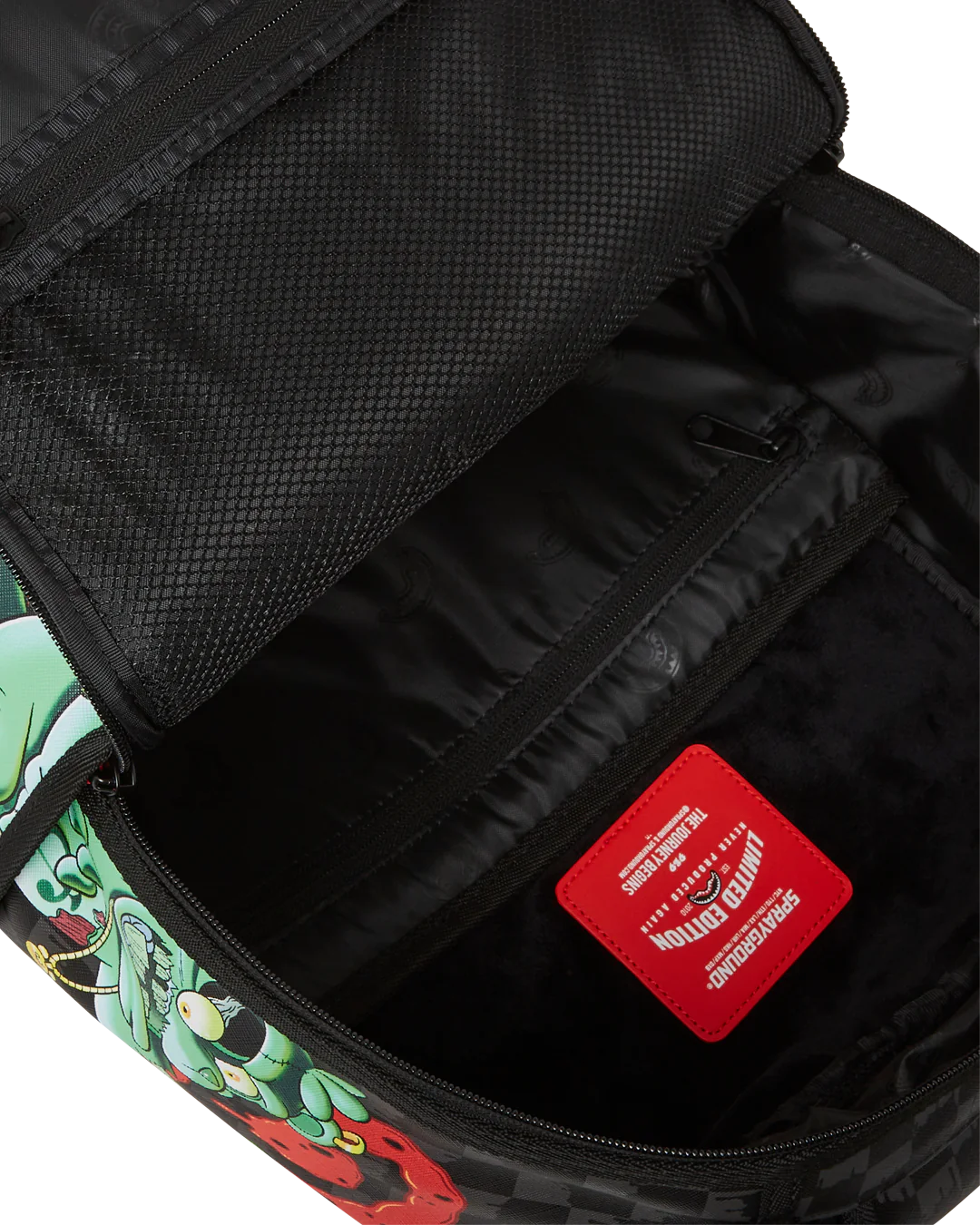 MOCHILA SPRAYGROUND DLXSV ZOMBIE BEAR BLACK SIP