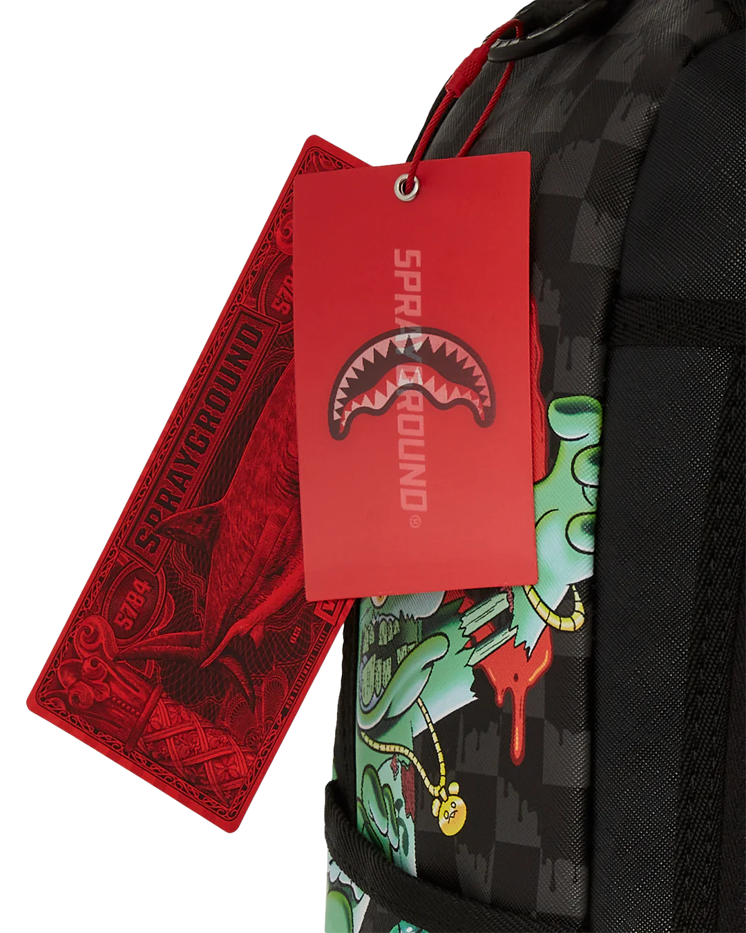 MOCHILA SPRAYGROUND DLXSV ZOMBIE BEAR BLACK SIP