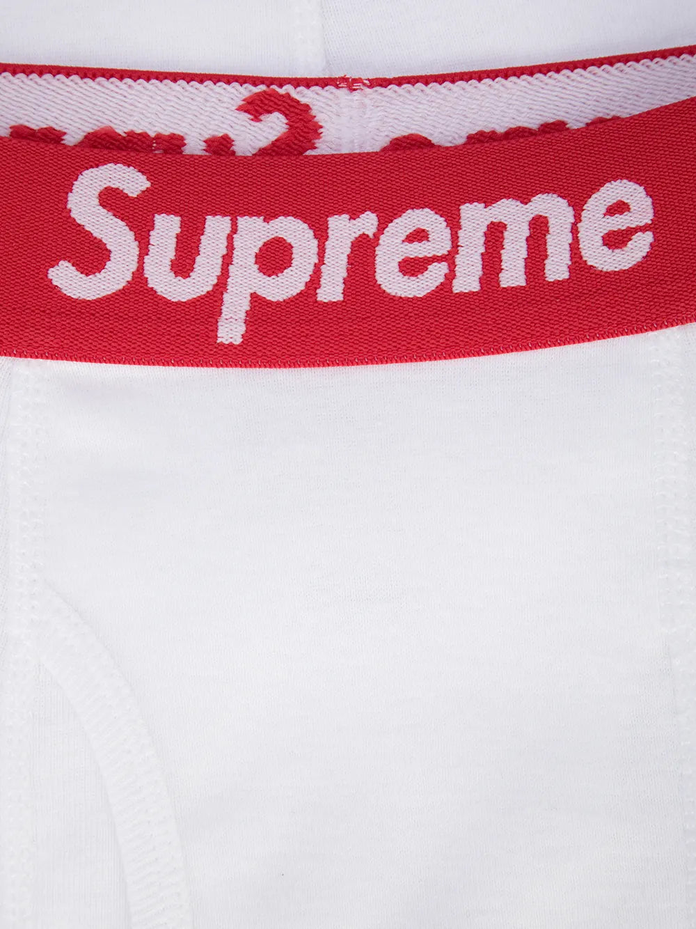 SUPREME BÓXERS HANES PACK DE 4 BLANCO