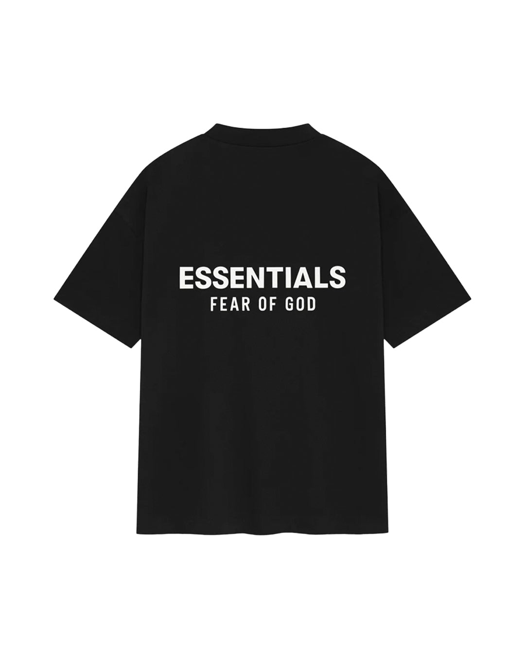 ESSENTIALS CLASSIC SHORT SLEEVE TEE NEGRO SS25