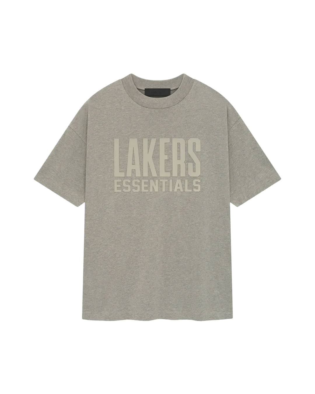 ESSENTIALS LAKERS TEE WARM HEATHER SS25