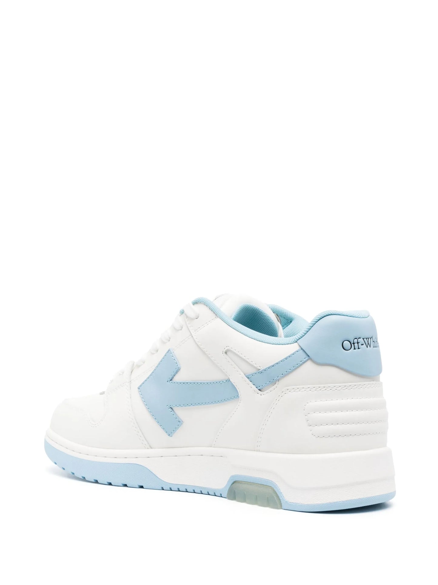 OFF-WHITE OUT OF OFFICE OOO LOW TOPS WHITE-LIGHT BLUE