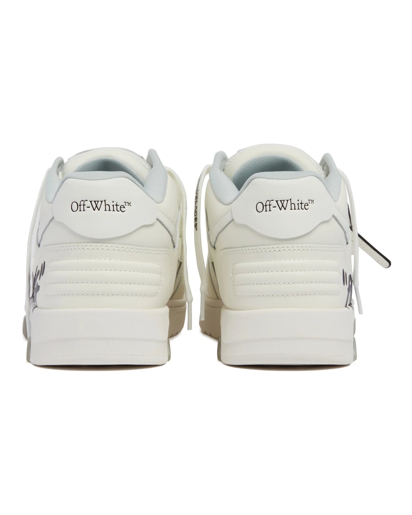 OFF-WHITE OUT OF OFFICE FOR WALKING LOW TOPS WHITE-BLACK