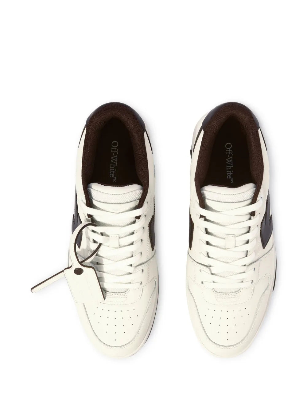 OFF-WHITE OUT OF OFFICE OOO WHITE-CHOCOLATE