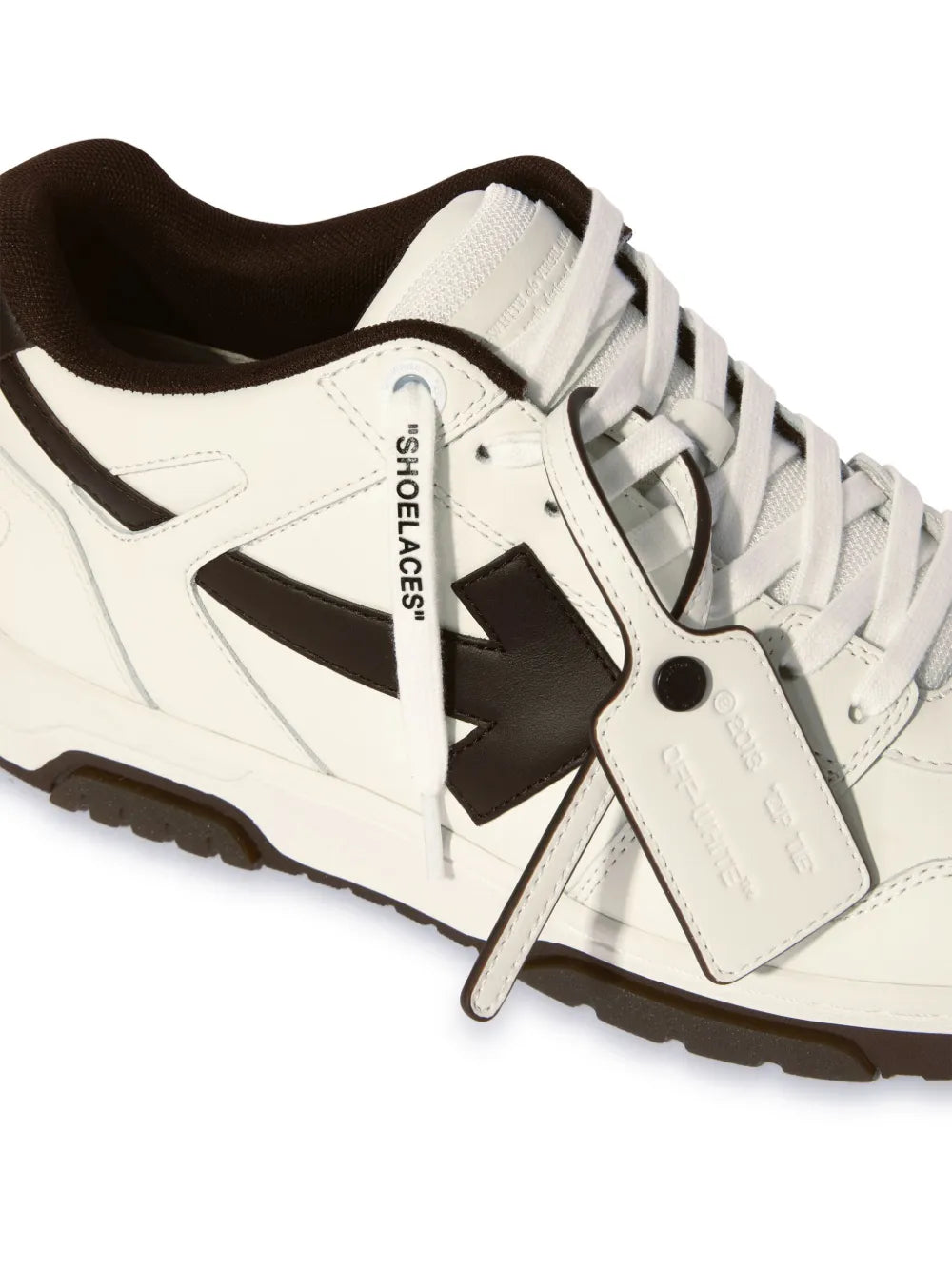 OFF-WHITE OUT OF OFFICE OOO WHITE-CHOCOLATE