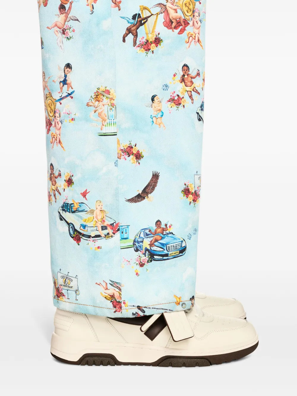 OFF-WHITE OUT OF OFFICE OOO WHITE-CHOCOLATE