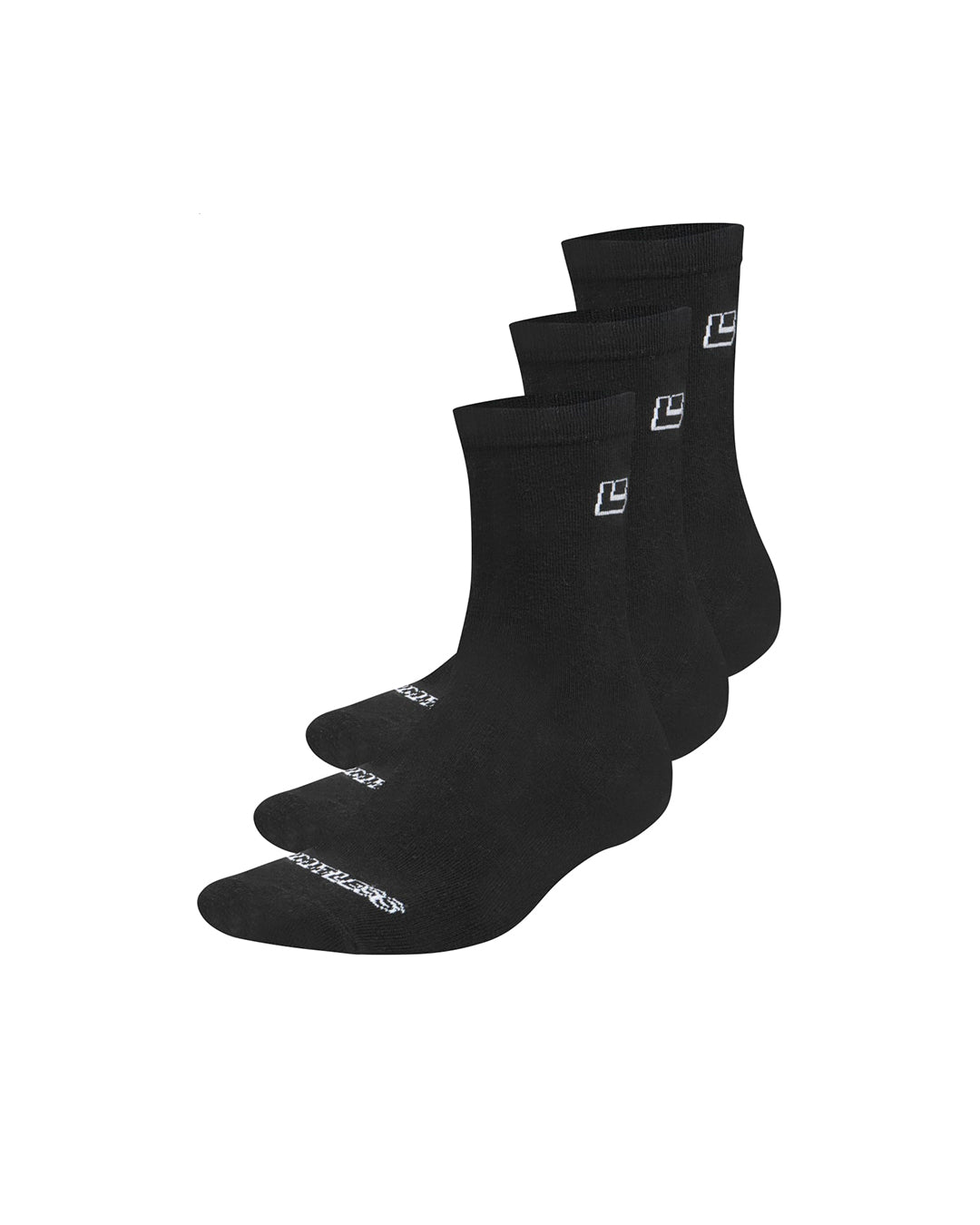 MEDIAS LIMITLESS 3PACK QUARTER NEGRO