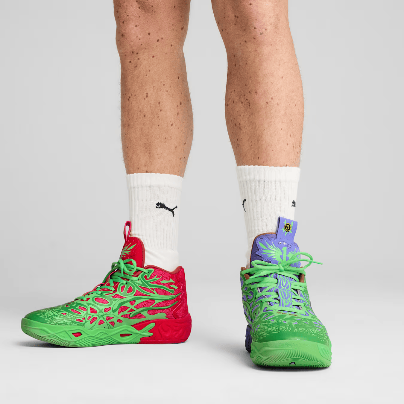 PUMA LAMELO BALL MB.04 TEENAGE MUTANT NINJA TURTLEA RAPHAEL & DONATELLO