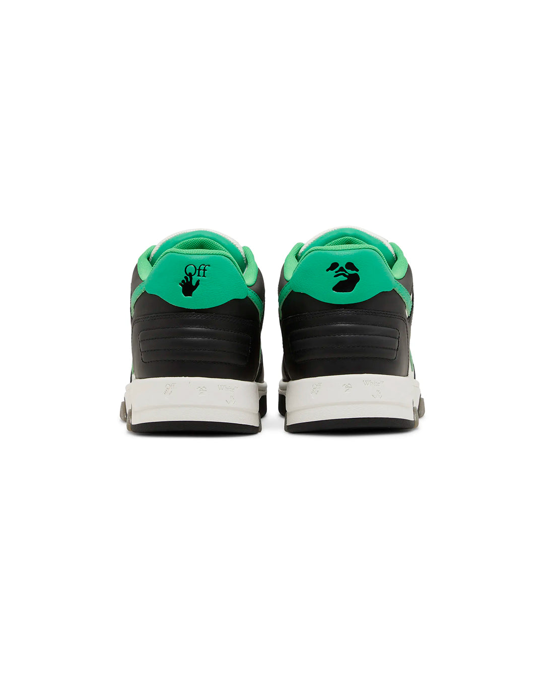 OFF-WHITE OUT OF OFFICE OOO 'BLACK GREEN' HOMBRE