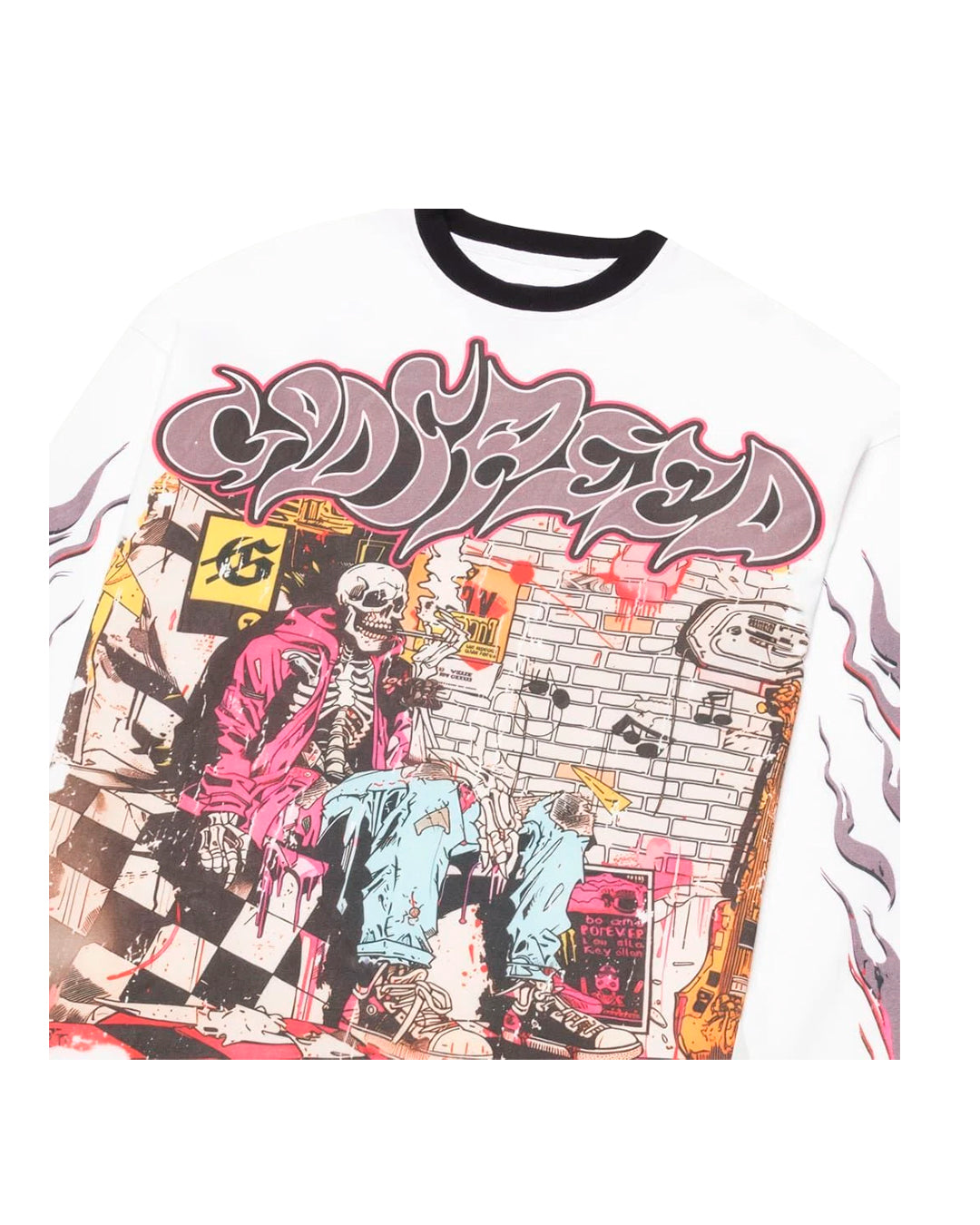 GODSPEED STONER LONG-SLEEVE T-SHIRT 'WHITE' SS25