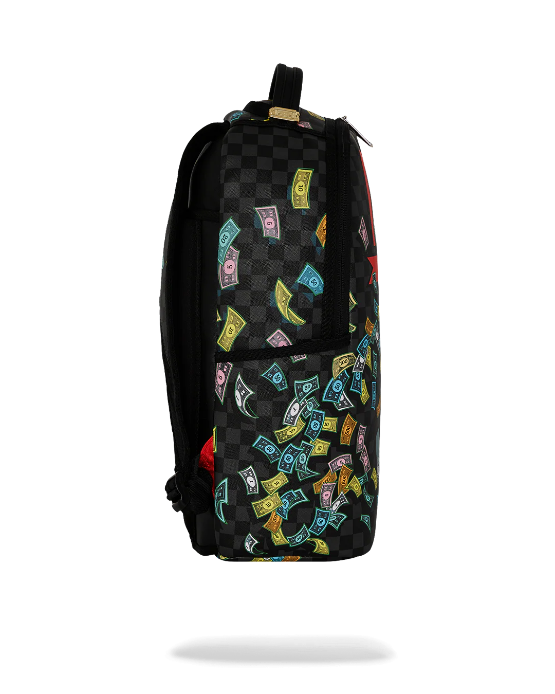 MOCHILA SPRAYGROUND MONOPOLY WHEEL BARREL