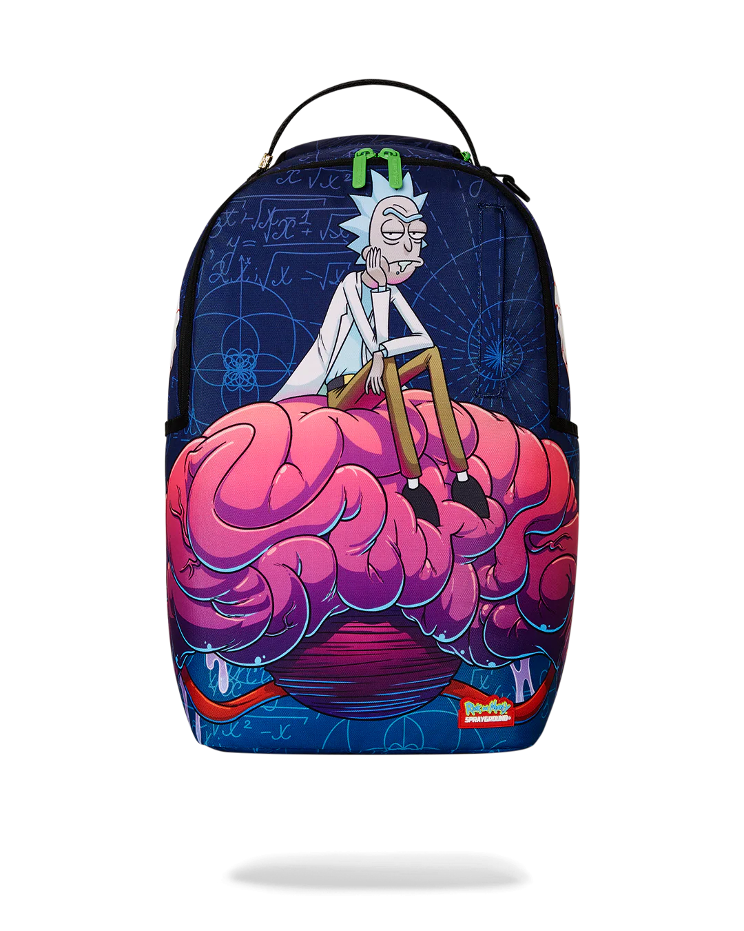 MOCHILA SPRAYGROUND RICK AND MORTY BRAIN SHARK