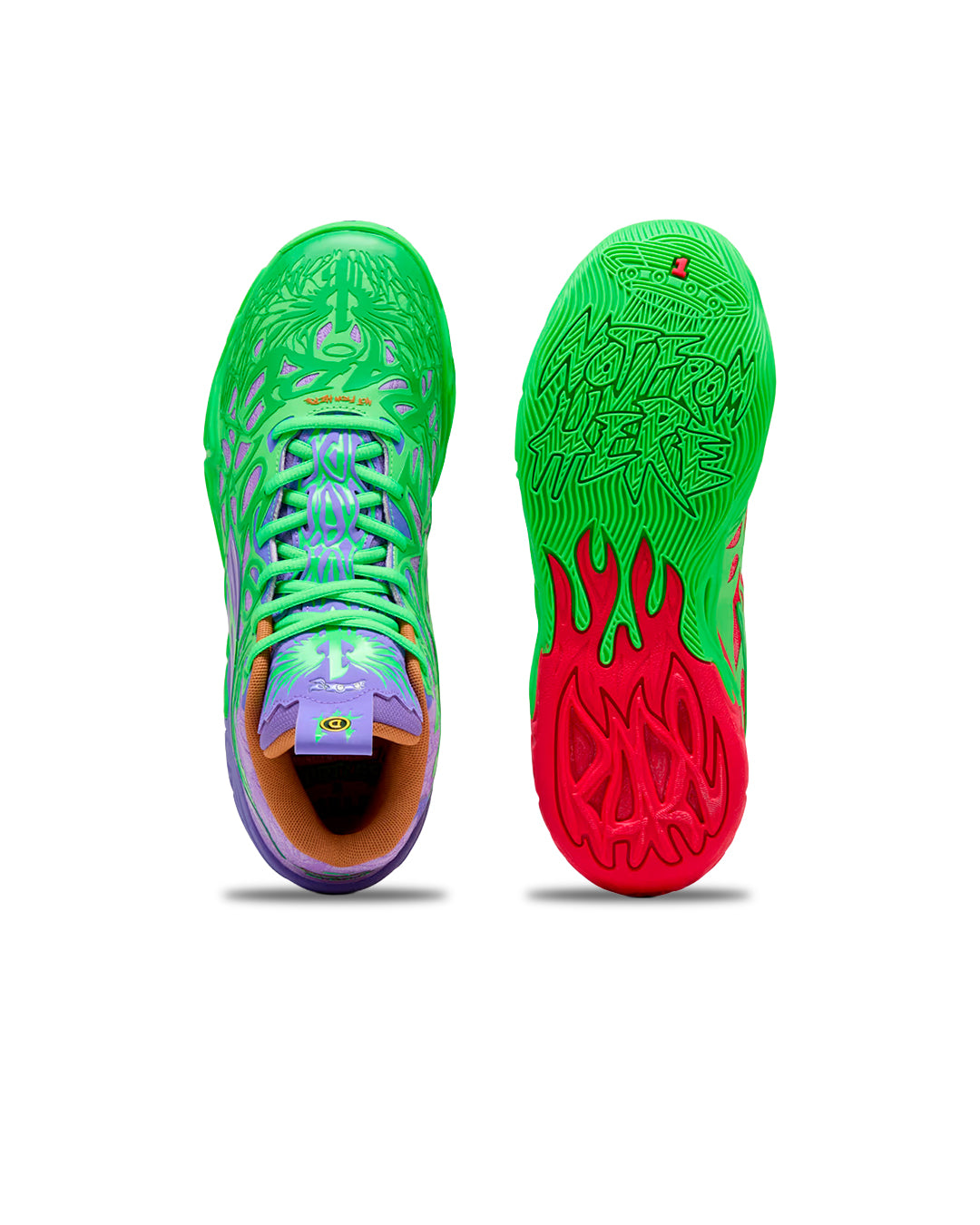 PUMA LAMELO BALL MB.04 TEENAGE MUTANT NINJA TURTLEA RAPHAEL & DONATELLO