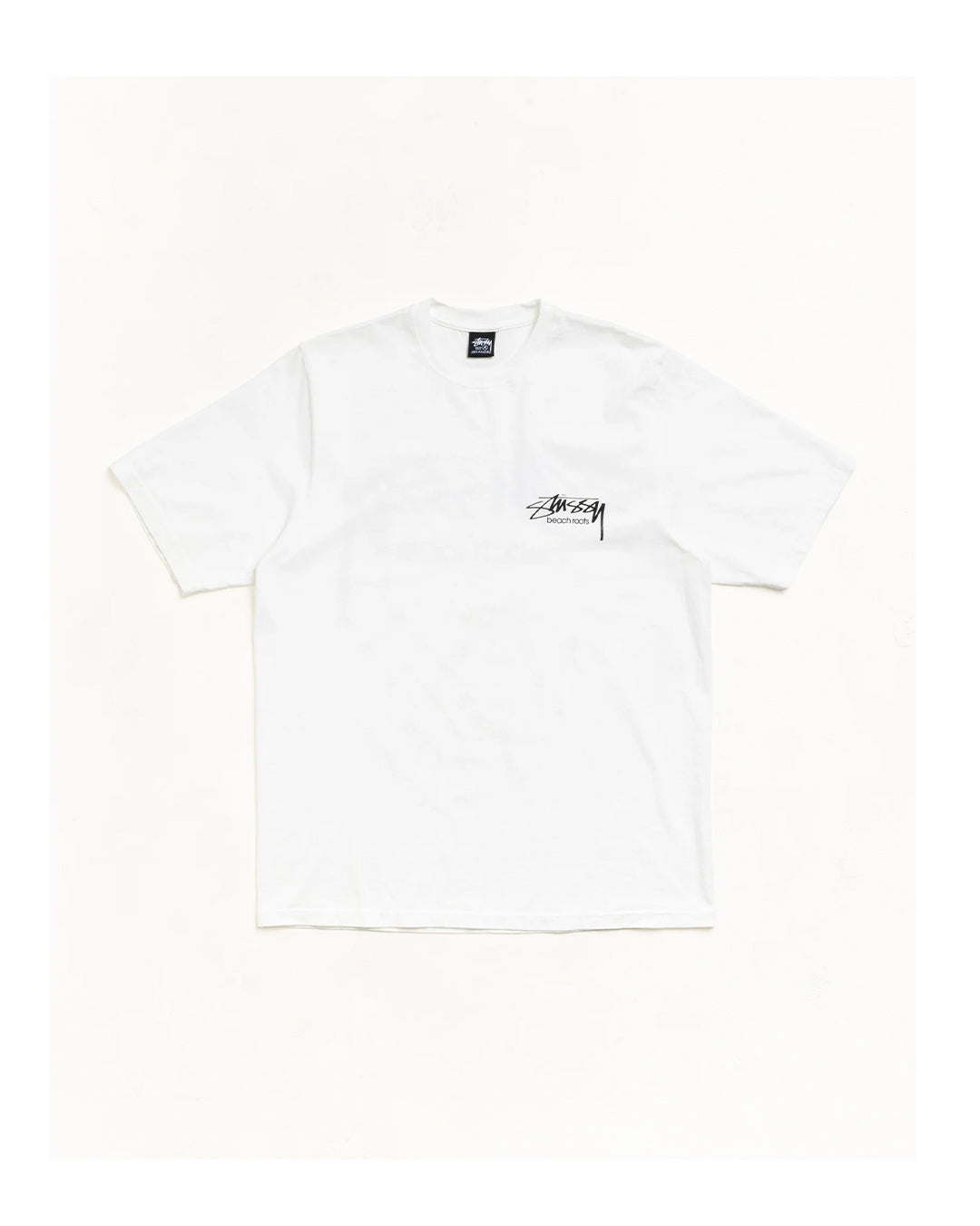 STÜSSY BEACH ROOTS TEE PIGMENT DYED NATURAL