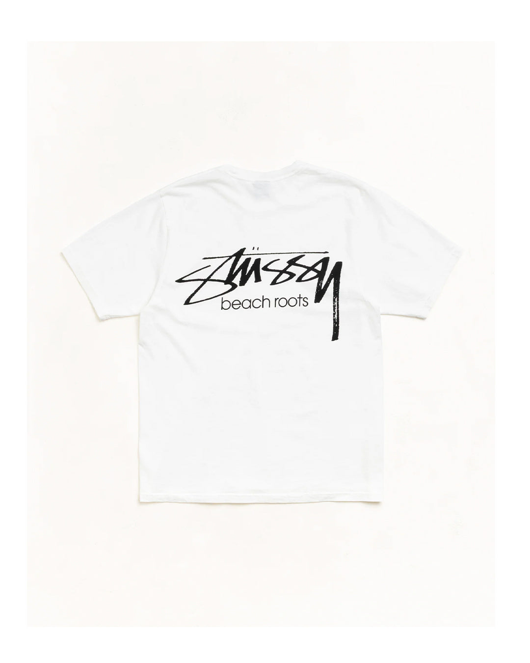 STÜSSY BEACH ROOTS TEE PIGMENT DYED NATURAL