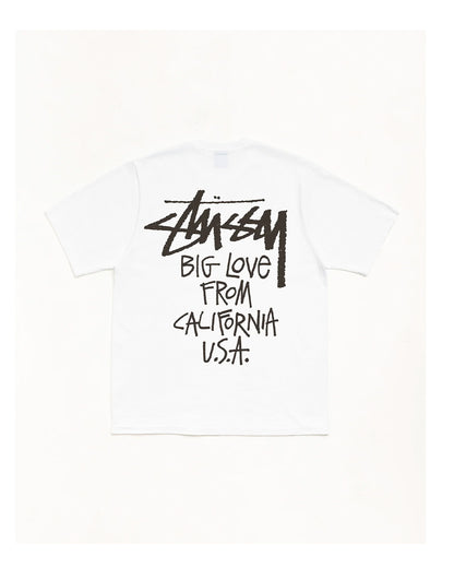 STÜSSY BIG LOVE TEE WHITE