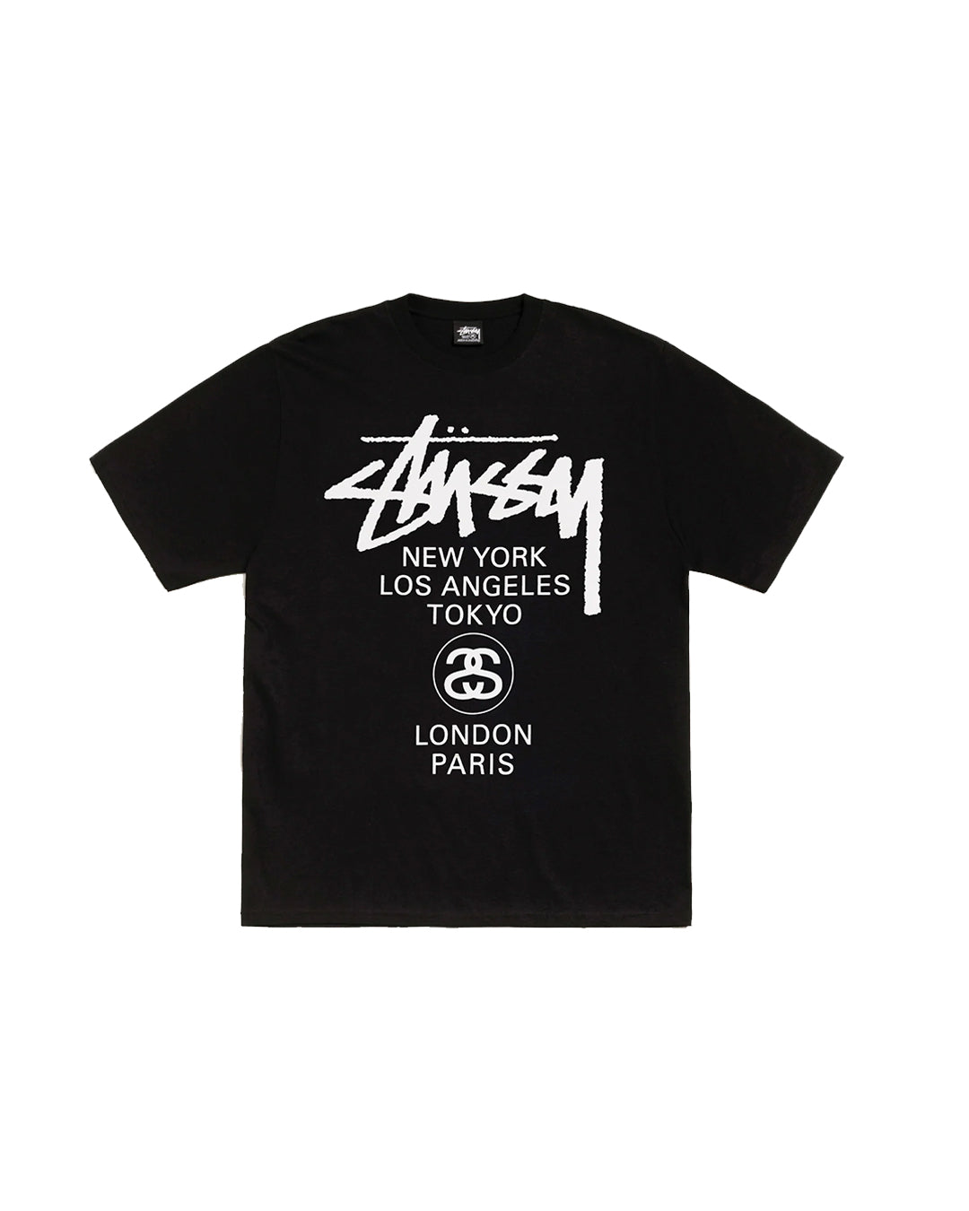 STÜSSY WORLD TOUR BLACK