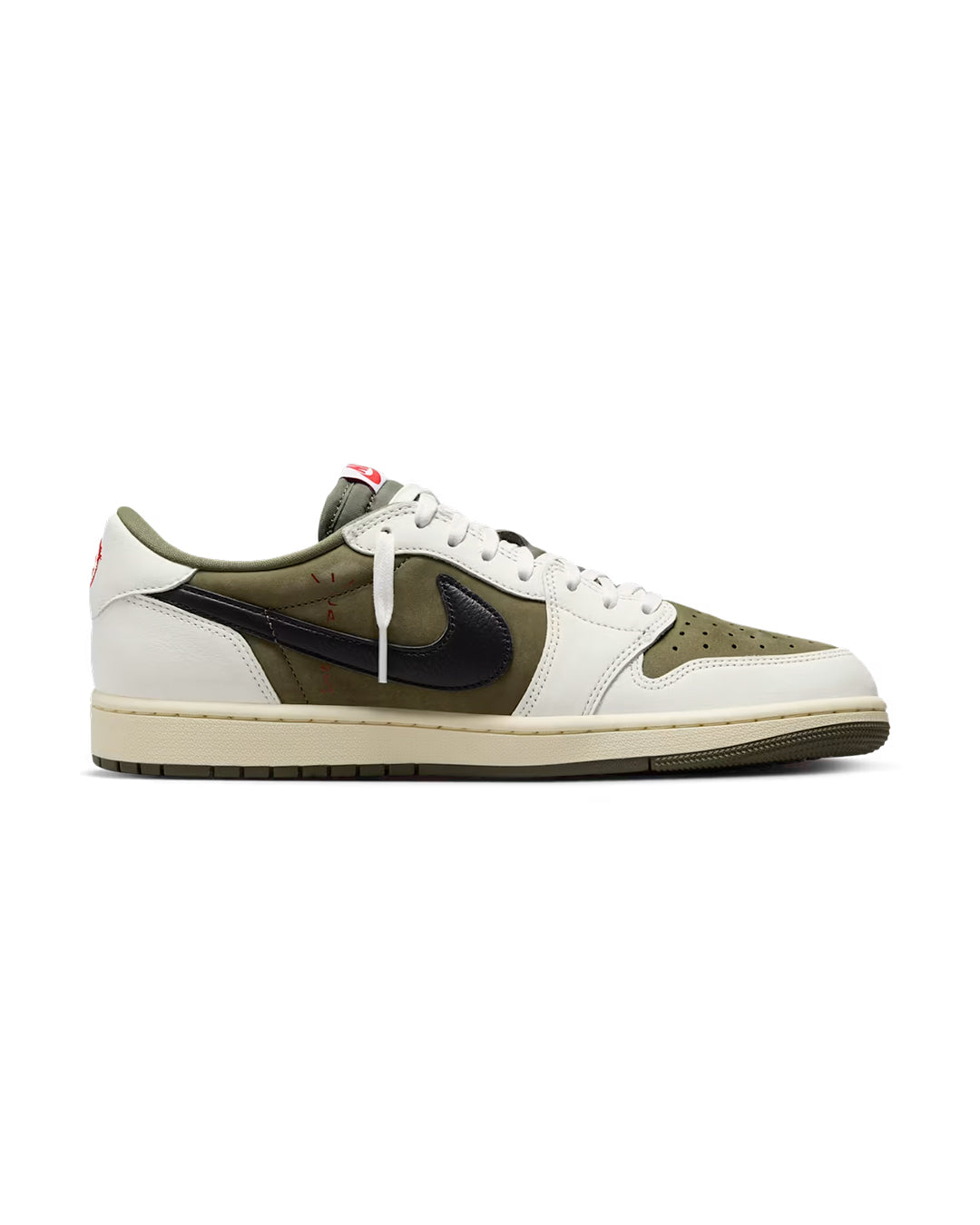 NIKE JORDAN 1 RETRO LOW OG SP TRAVIS SCOTT MEDIUM OLIVE HOMBRE