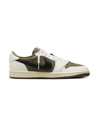 NIKE JORDAN 1 RETRO LOW OG SP TRAVIS SCOTT MEDIUM OLIVE HOMBRE