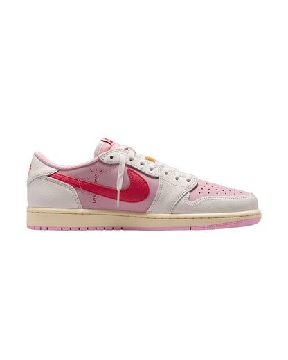 TRAVIS SCOTT x AIR JORDAN 1 LOW OG SP  TROPICAL PINK HOMBRE
