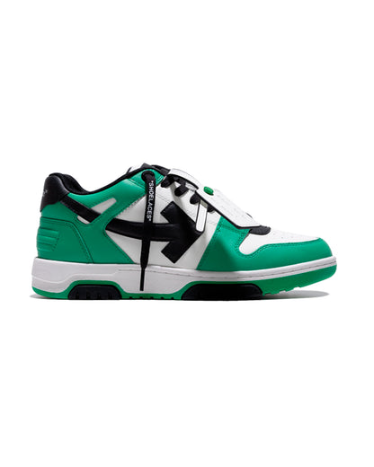 OFF-WHITE OUT OF OFFICE GREEN/BLACK HOMBRE