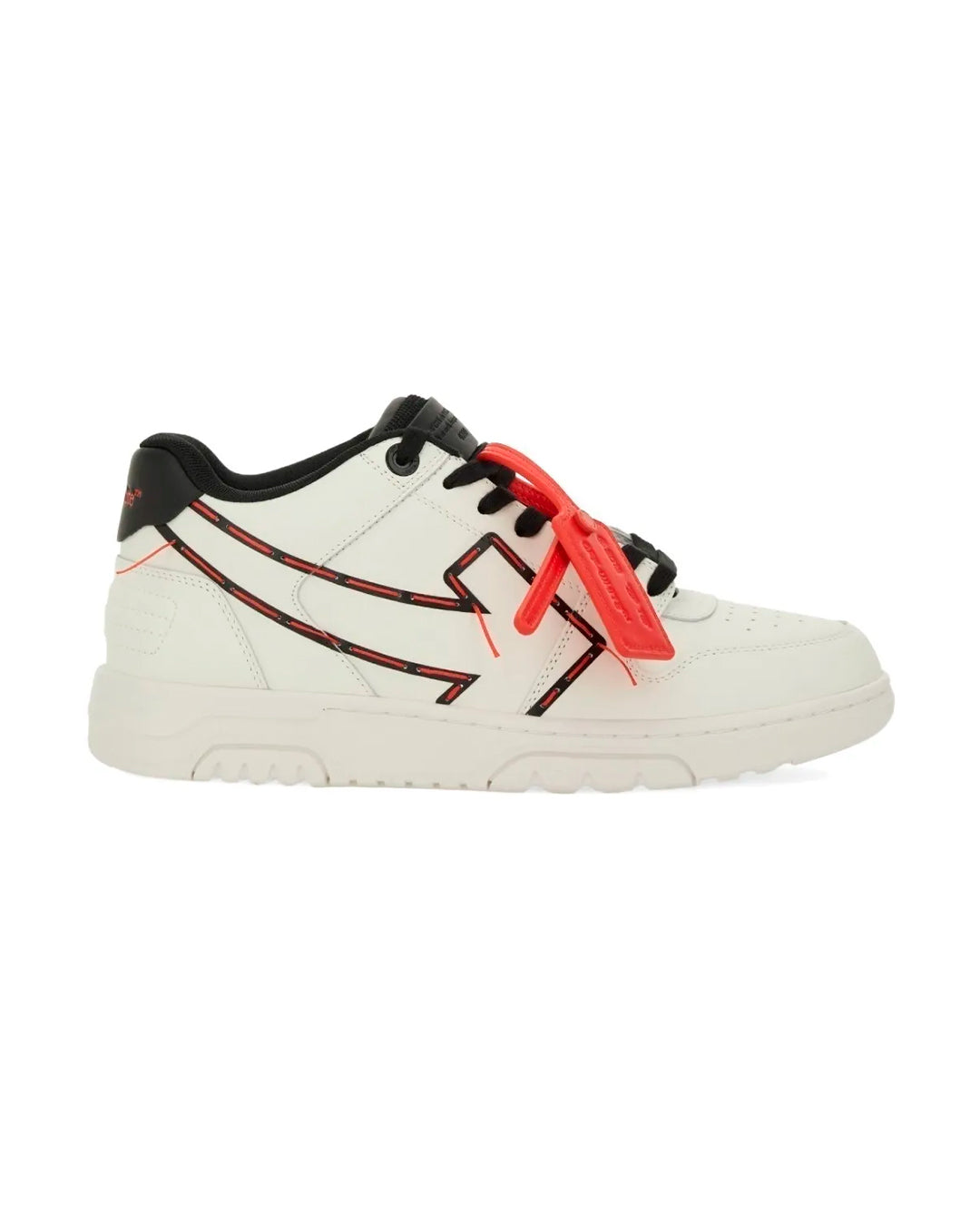OFF-WHITE OOO WHITE PRINTED & STITCHED ARROW HOMBRE