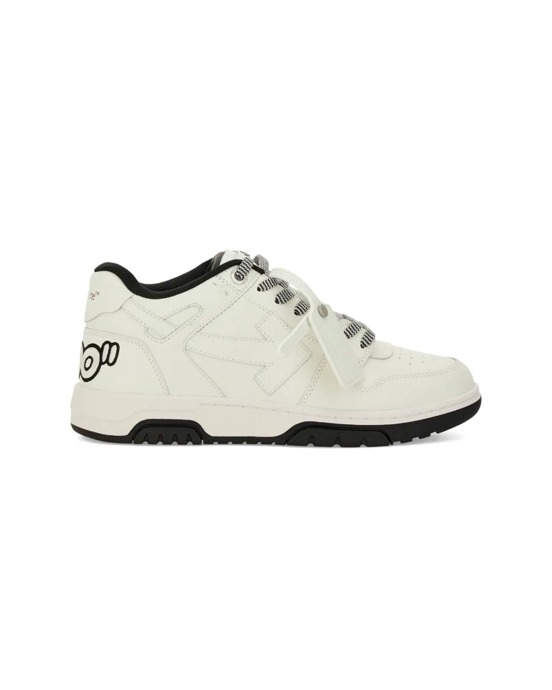 OFF-WHITE OUT OF OFFICE "OOO" PATCH WHITE HOMBRE