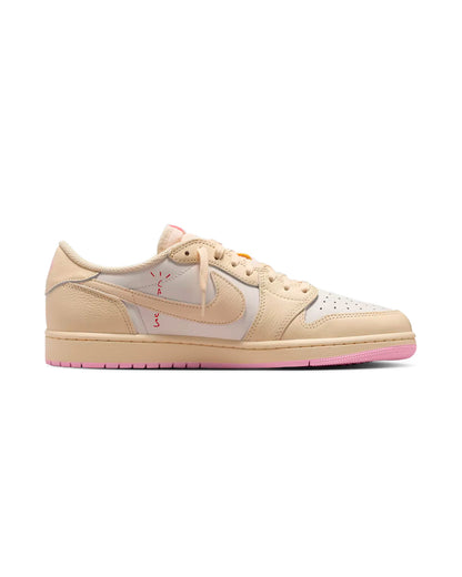 TRAVIS SCOTT x AIR JORDAN 1 LOW OG SP  SHY PINK HOMBRE