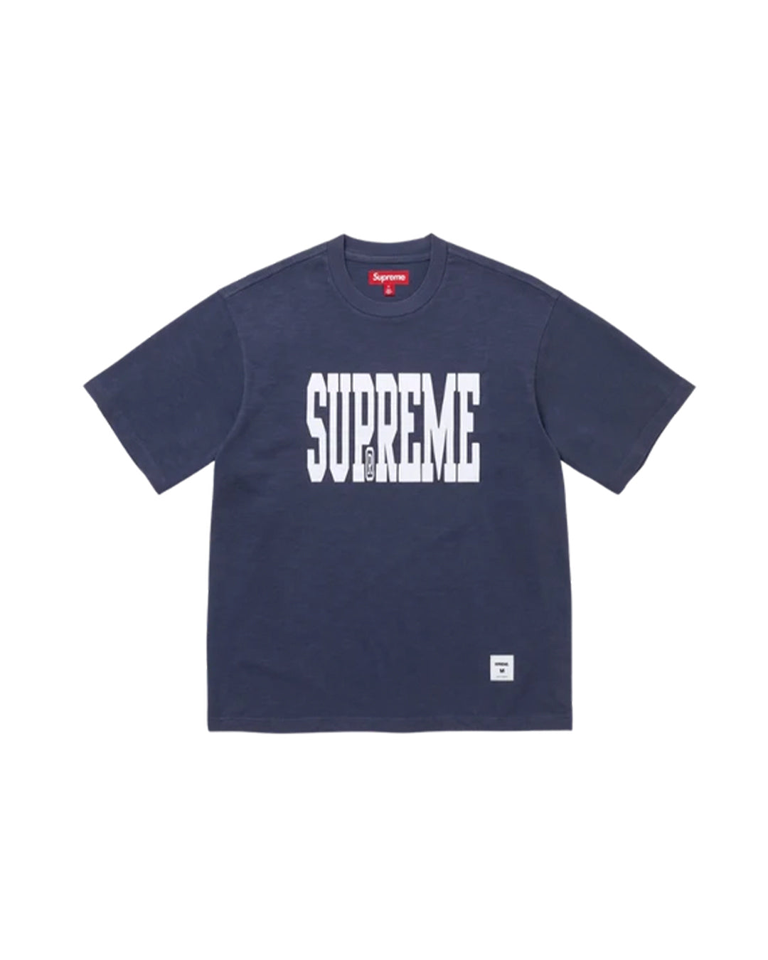 SUPREME STRETCH APPLIQUE S/S TOP BLUE