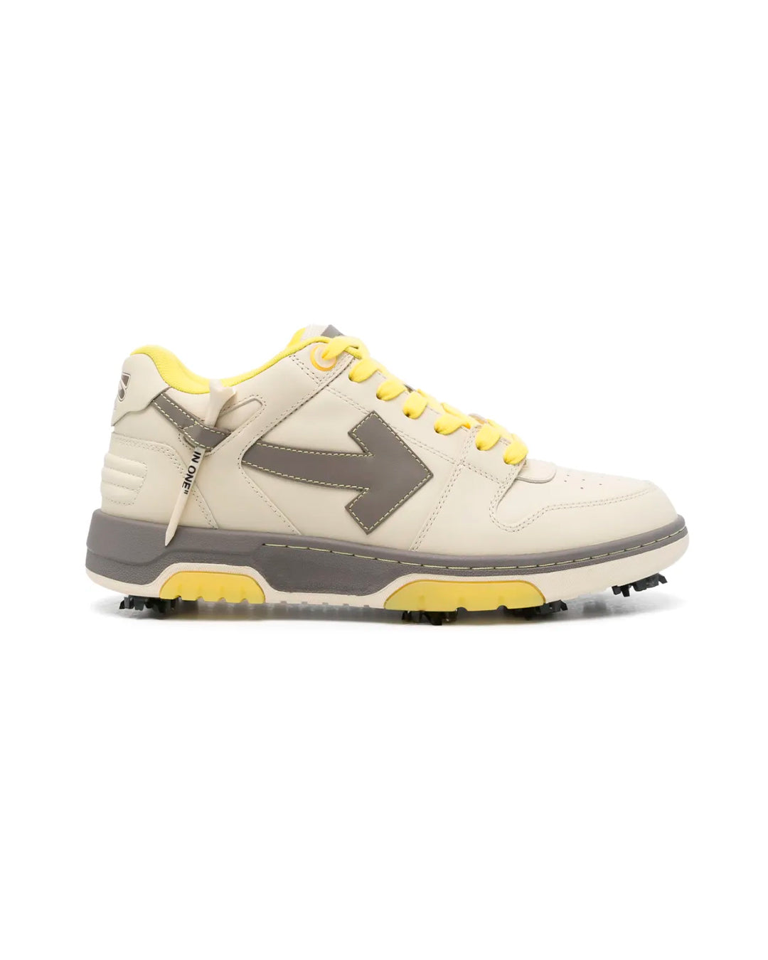 OFF-WHITE OUT OFF OFFICE GOLF CREAM YELLOW HOMBRE