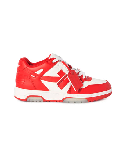 OFF-WHITE OUT OF OFFICE RED WHITE HOMBRE