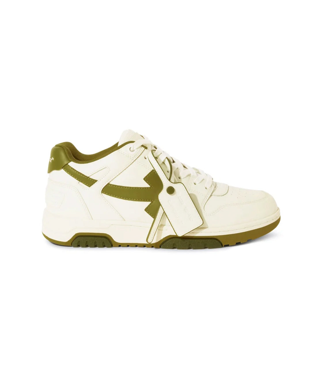 OFF-WHITE OUT OF OFFICE WHITE OLIVE HOMBRE
